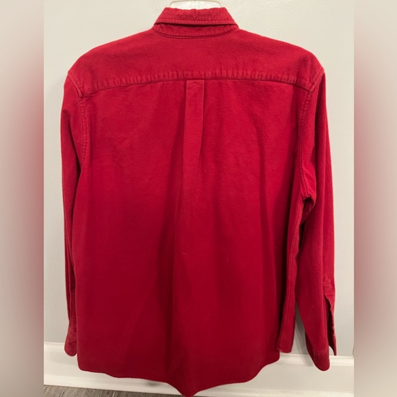 Land’s End long sleeve flannel shirt - Picture 2 of 5